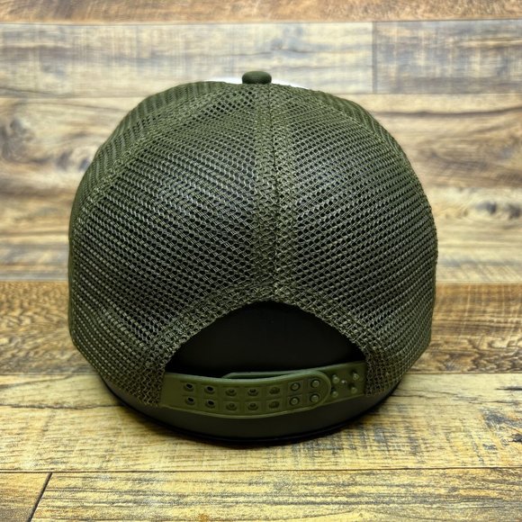 Retro MTV Mens Trucker Hat Green Snapback Eyes 80s Vintage Logo Baseball Cap - Picture 5 of 8